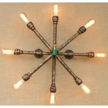 Blbn Design Dekoratif Duvar Yıldız Modeli Aydınlatma Lambader