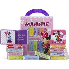 Disney Baby: My First Library Board Book Block 12 Book Set- Minnie Mouse