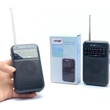 Nns NS-8138 Fm Am Sw 3 Bandlı El Tipi Taşınabilir Cep Radyosu Pilli Radyo - Yeni Ürün