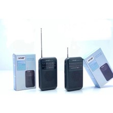 Nns NS-8138 Fm Am Sw 3 Bandlı El Tipi Taşınabilir Cep Radyosu Pilli Radyo - Yeni Ürün