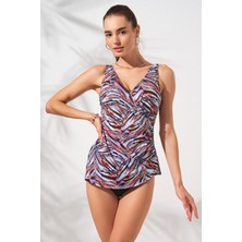 Pierre Cardin Mara Kruvaze Formlu Tankini Tıger 231501-T