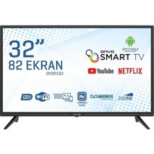 Ov32150 32'' 82 Ekran Uydu Alıcılı Hd Android Smart Led Tv