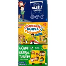 Mavi Kirpi 2. Sınıf Hikaye Seti Mavi Kirpi Gökdeniz Dünya Turunda 1-2 - Elanın Neşeli Günlüğü 30 Kitap