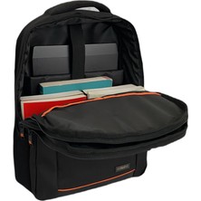 Rail Dune Laptop Bölmeli Siyah Sırt Çantası 04