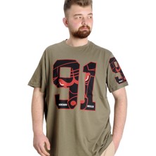 ModeXL Büyük Beden Erkek T-Shirt 91 23153 Haki