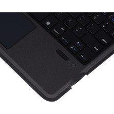 Htun Qwert Yüzey Dizüstü Git Iş Deri Manyetik Touchpad Kablosuz Bluetooth Klavye Kılıfı Için iPad Pro 11 2018/2020 | Klavye (Yurt Dışından)