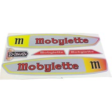 Motosvn Mobylette Sticker Etiket Seti Model 2