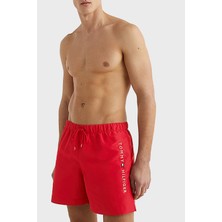 Tommy Hilfiger Regular Fit Deniz Şortu Cepli Mayo Short Erkek Mayo Short UM0UM02885 Xlg
