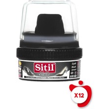 Sitil Classic Krem Boya Siyah 175 ml 12 Adet