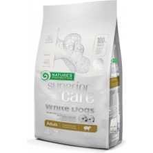 Natures Protection Superior Care White Dogs Glutensiz Kuzu Etli Yetişkin Köpek Maması 1,5kg