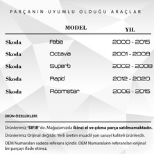 Alpha Auto Part Skoda Superb 2002-2008 Için Çamurluk Sinyali Lambası