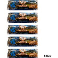 Yener Endüstriyel Jumbo Çöp Torbası Poşeti  2 Kat  Siyah  400 gr  80X110 cm 10 Adetlik 5 Rulo