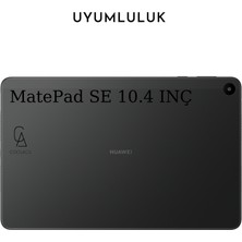 Wowacs Huawei Matepad Se 10.4 Inç Uyumlu Uyku Modlu Smart Tablet Kılıfı Ekran Koruyucu ve Kalem Seti