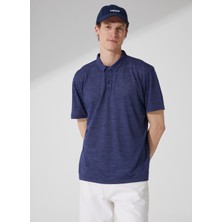 Süvari Armürlü Lacivert Erkek Polo T-Shirt TS1014000272