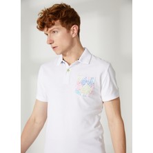 Fred Mello Beyaz Erkek Polo T-Shirt FM23S26QUWHITE