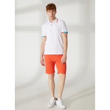 Fred Mello Turuncu Erkek Sweat Şort FM23S02EFORANGE