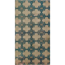 Sempati Halı Büyüleyici Vintage El Yapımı  Eşsiz Halı Halısı - 136X250 cm 9947