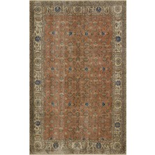 Sempati Halı Romantik Vintage Gül Desenli Yün Halı - 165X260 cm 9939