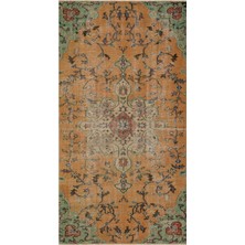 Sempati Halı Doğal Vintage El Dokuma  Eşsiz Halısı - 139X260 cm 9903