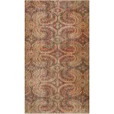 Sempati Halı Şık Vintage Eskitme Eşsiz Eskitme Halı Eskitme Halısı - 138X239 cm 9976