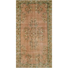 Sempati Halı Bohem Vintage El Yapımı Eskitme Yün Halı - 145X268 cm 9967