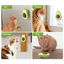 Budors Avokado Catnip Avokado Kedi Çimi Topu Avokado Kedi Nanesi Oyuncağı