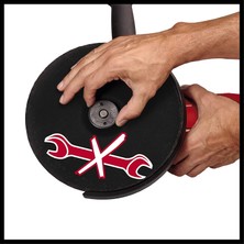 Einhell Axxio 36/230 Q Li 2X4.0AH Profesyonel Kömürsüz Akülü Avuç Taşlama