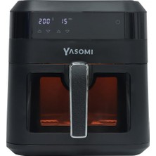 Yasomi Y60 Airfryer 1300W 6 Lt Akıllı Fritöz ( Türkiye Garantili)