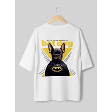 X7 Design Art X7 Street Koleksiyonu Batdog Oversize T-Shirt