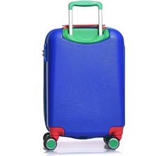 Benetton Trolley 50 cm Mavi Unisex Valiz