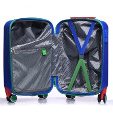 Benetton Trolley 50 cm Mavi Unisex Valiz