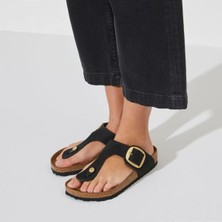 Birkenstock Gızeh Bıg Buckle Nu Siyah Kadın Terlik