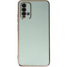 Newface Xiaomi Redmi 9t Kılıf Volet Silikon - Açık Yeşil