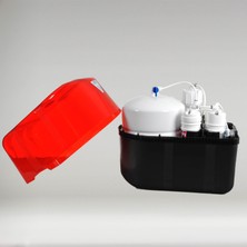 Waterfine Ropower Su Arıtma Cihazı Pompalı Kırmızı