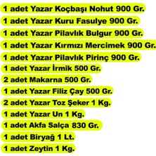 Yazar Ramazan Paketi 13 Parça 12,5 Kg.