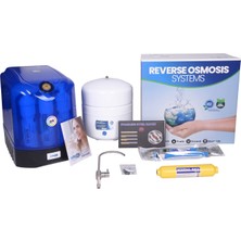 Waterfine Elegance Su Arıtma Cihazı Pompasız Mavi