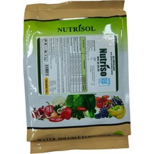 Agrofarm Nutrisol Nutriso (20-20-20 Yaprak Gübresi) Harmanlanmış Npk Gübresi 1 kg