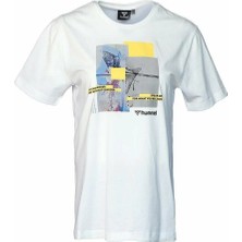 Hummel Hml Jarvan T-Shırt S/s Erkek Tişört 911640-9003 Beyaz - M