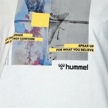 Hummel Hml Jarvan T-Shırt S/s Erkek Tişört 911640-9003 Beyaz - M