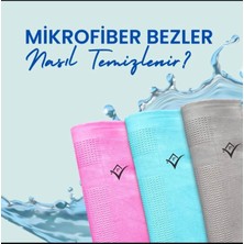 Bivera 9 Adet Mikrofiber Temizlik Bezi 40X60 CM (3 PAKET X 3'LÜ)