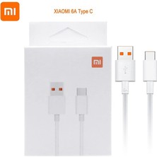 Xiaomi Orijinal Hızlı Şarj Kablosu 3A Type-C Kablo