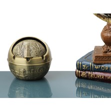 Elifeshop Lüks Yöresel Motifli Döküm Küllük Kül Tablası Para Anahtar Yuvası Biblo Hediyelik Dekoratif Ürün 11