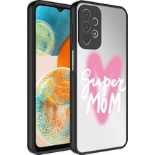 Heptek İletişim Samsung Galaxy A53 5g Kılıf Aynalı Desenli Kamera Korumalı Parlak Renkli Sert Kapak (Mirror)