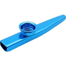 Raymond Joes Stmk3 Metal Kazoo - Mavi Kazoo Alüminyum Alaşım