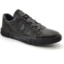 Hammer Jack Basel Hammerjack Hakiki Deri Erkek Günlük Ayakkabı-Siyah Ays