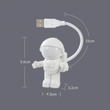 Nusrat Bilişim Astronot USB Gece Lambası