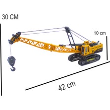 Mix Oyuncak Oyuncak Vinç Sürtmeli Fonksiyonlu 42 cm Süper Vinç