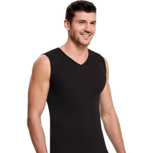 Ilke Erkek V Yaka Kolsuz Badi Fanila Atlet 1008-1009 - 9 Adet