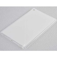 Heptek İletişim Samsung Galaxy Tab A 10.1 Inç T510 T515 T517 Şeffaf Silikon Tablet Kılıf Korunaklı Yapı (T-Süper)