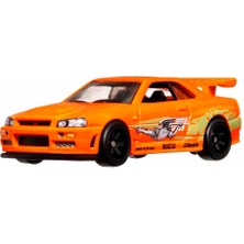 Hotwheels Hot Wheels Fast-Furious Premium Arabalar HNW46 - Nissan Skyline Gt-R (BNR34)